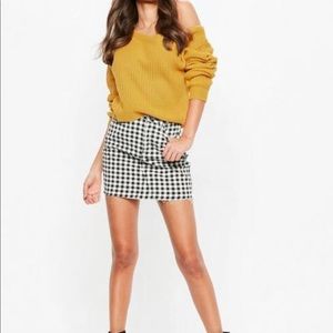 Crop Mustard Sweater